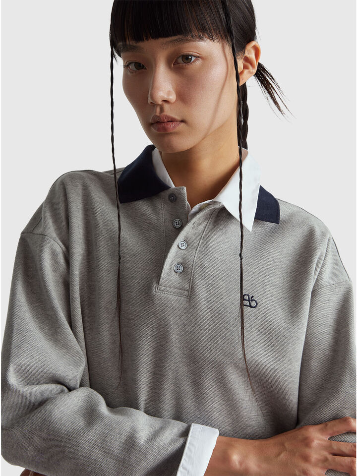 L/S POLO SHIRT Damen image number 4